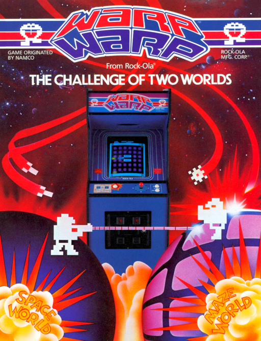 Warp & Warp Arcade Game Cover
